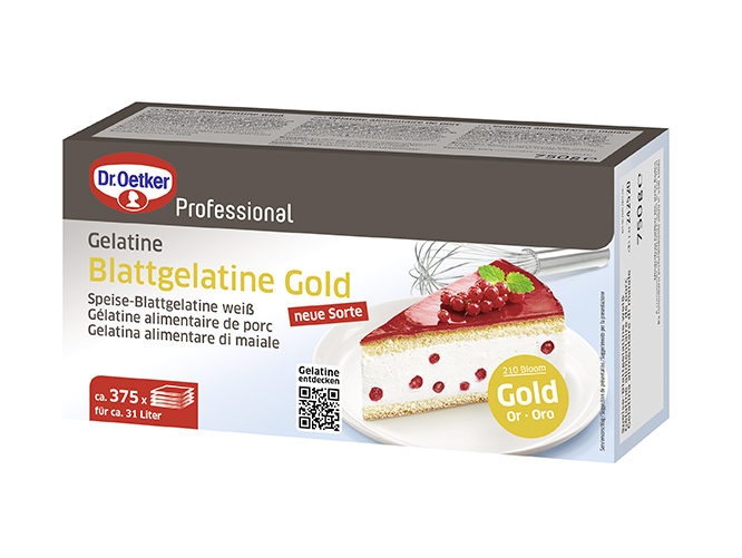 Dr. Oetker Blattgelatine GOLD 750 g *** N E U ***