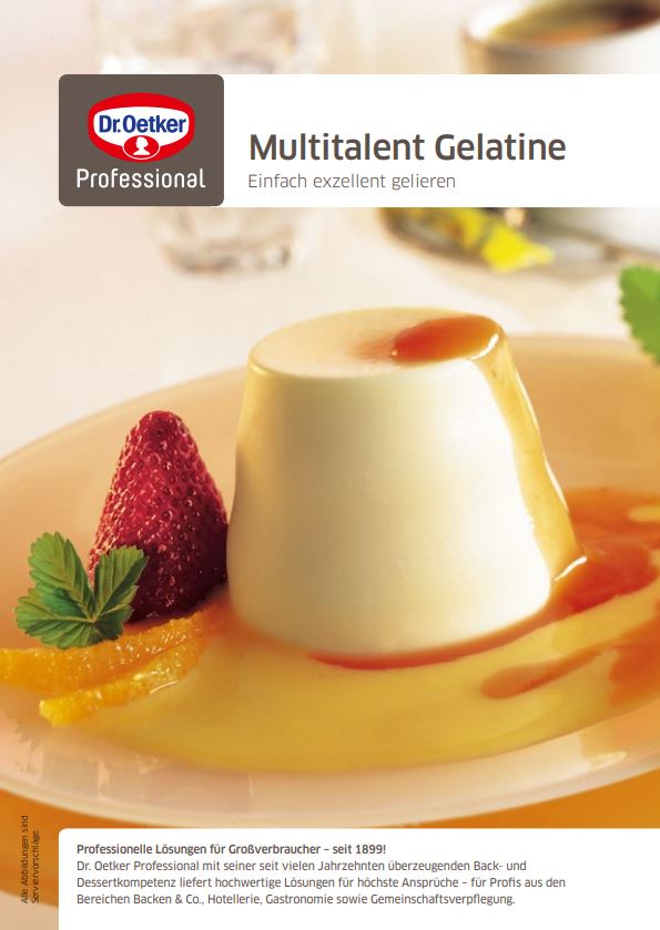 Multitalent Gelatine