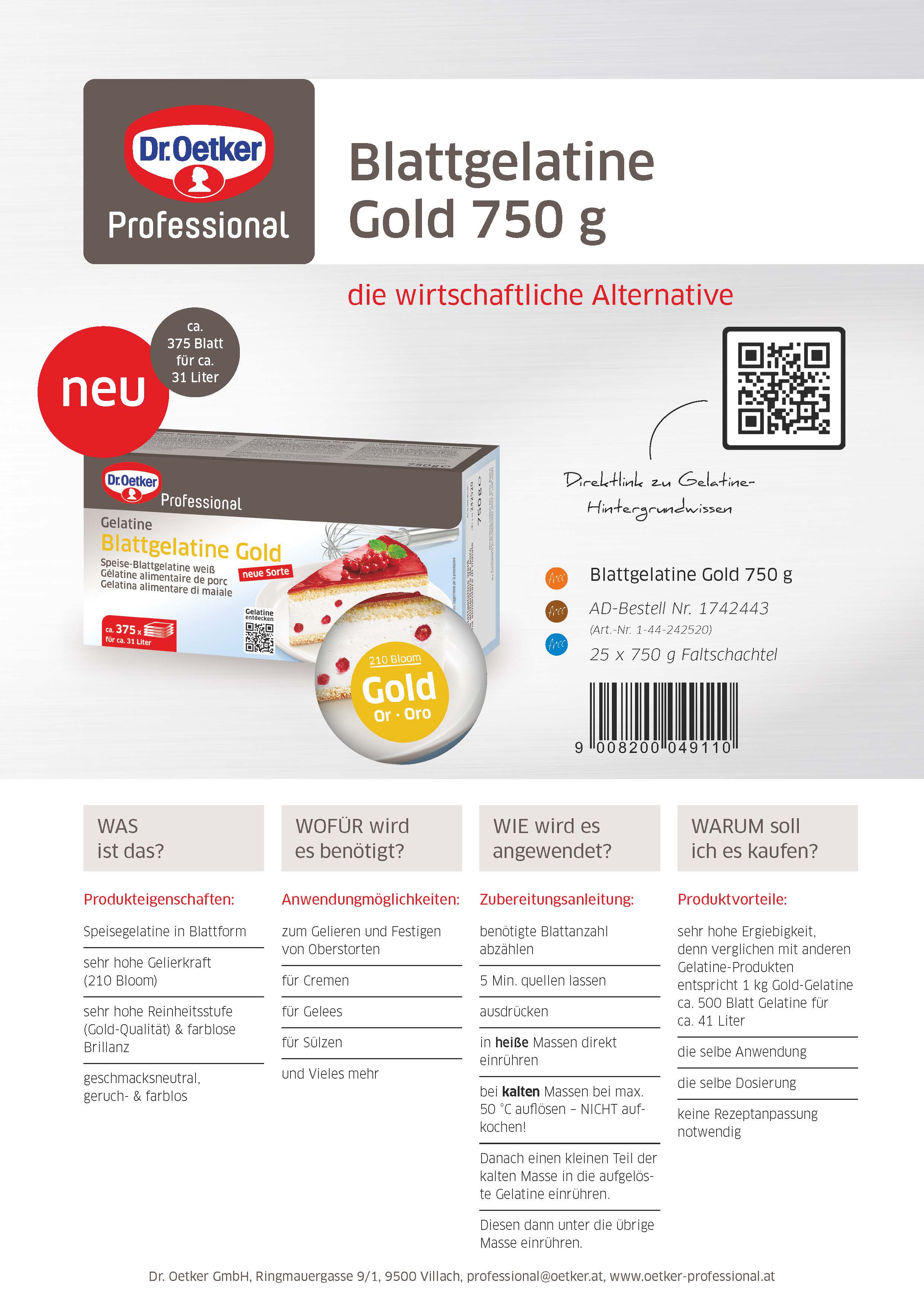 OePro A SP Blattgelatine Gold DRUCK intern