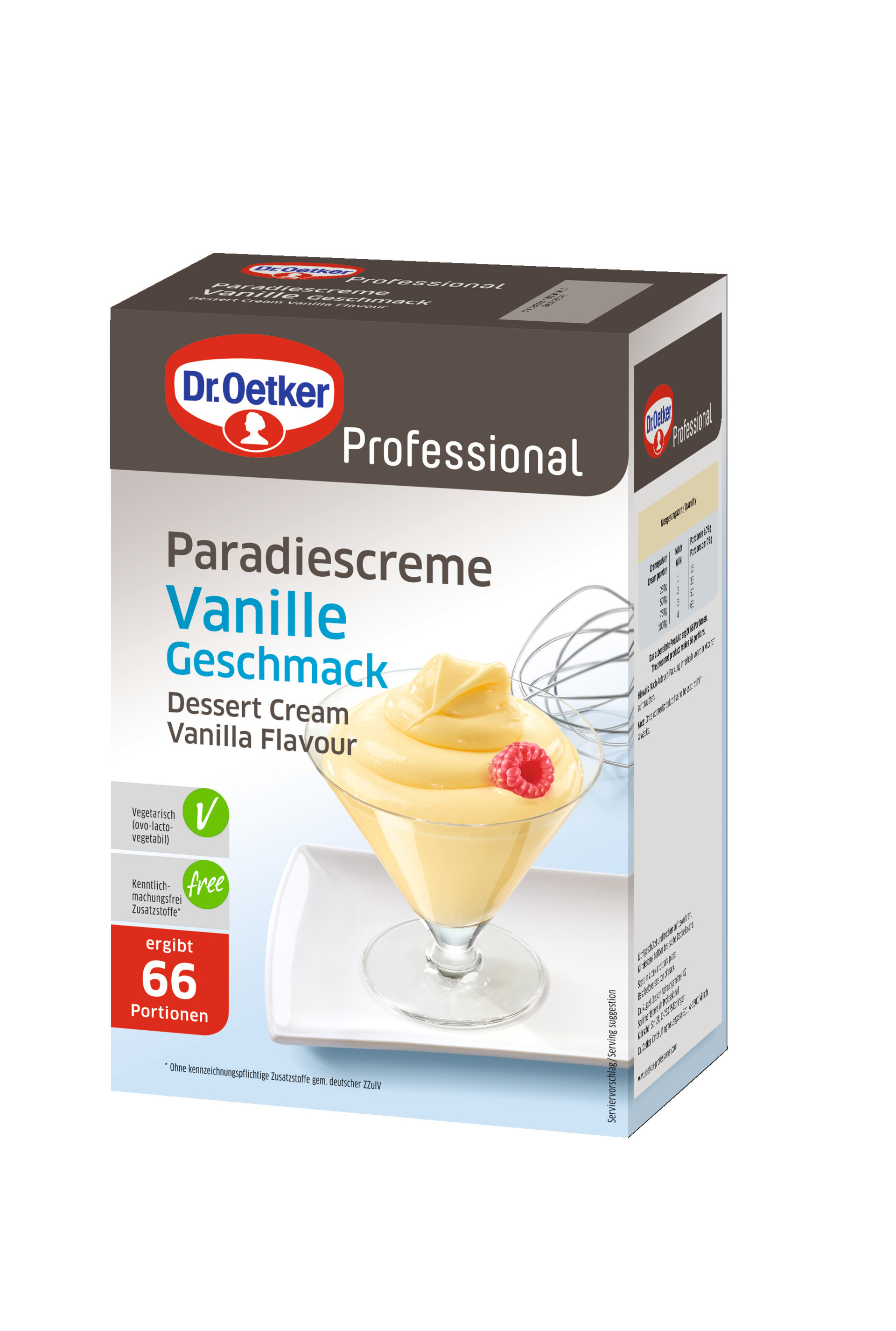 Paradiescreme Vanille-Geschmack, 1000 g