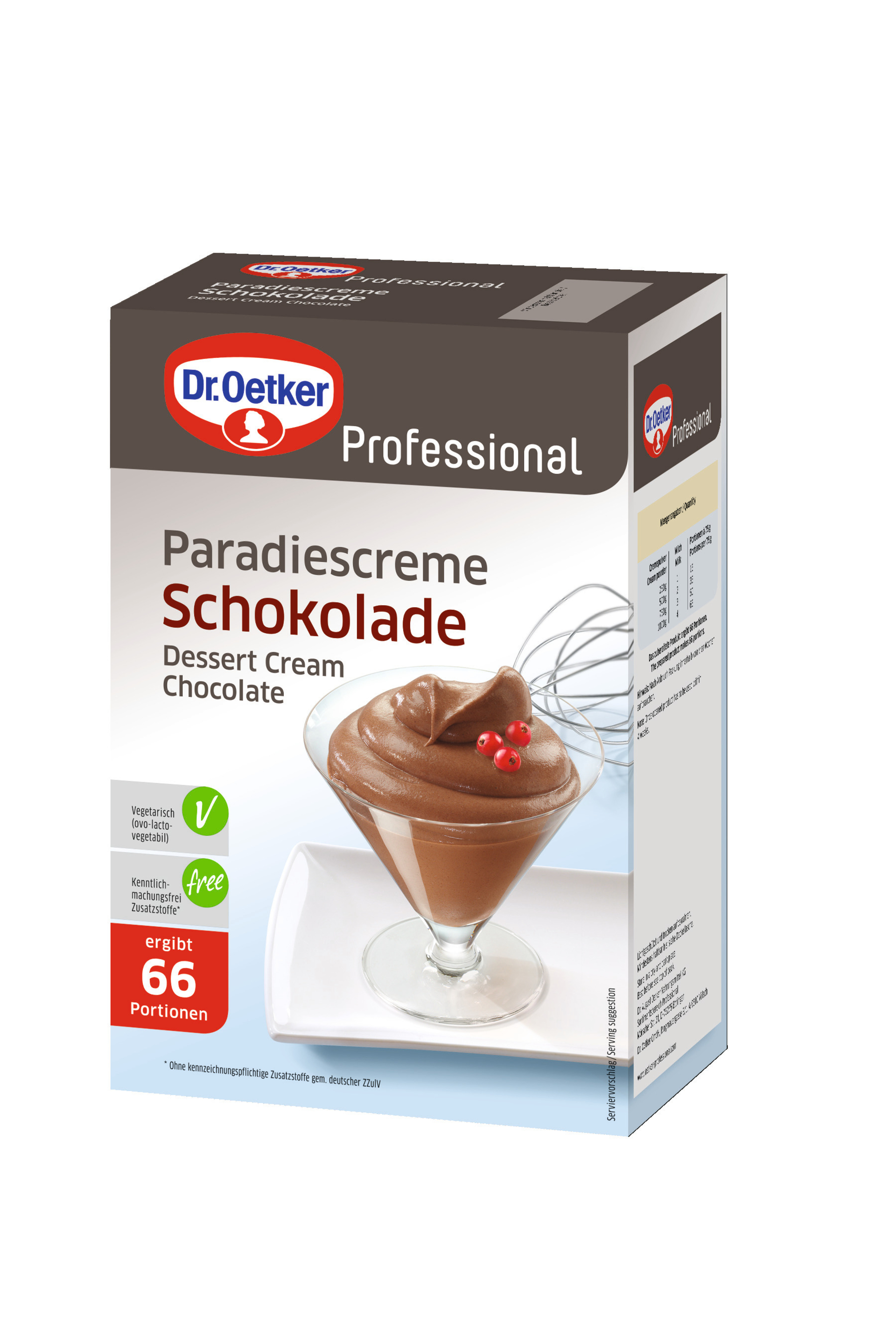 Paradiescreme Schokolade, 1000 g