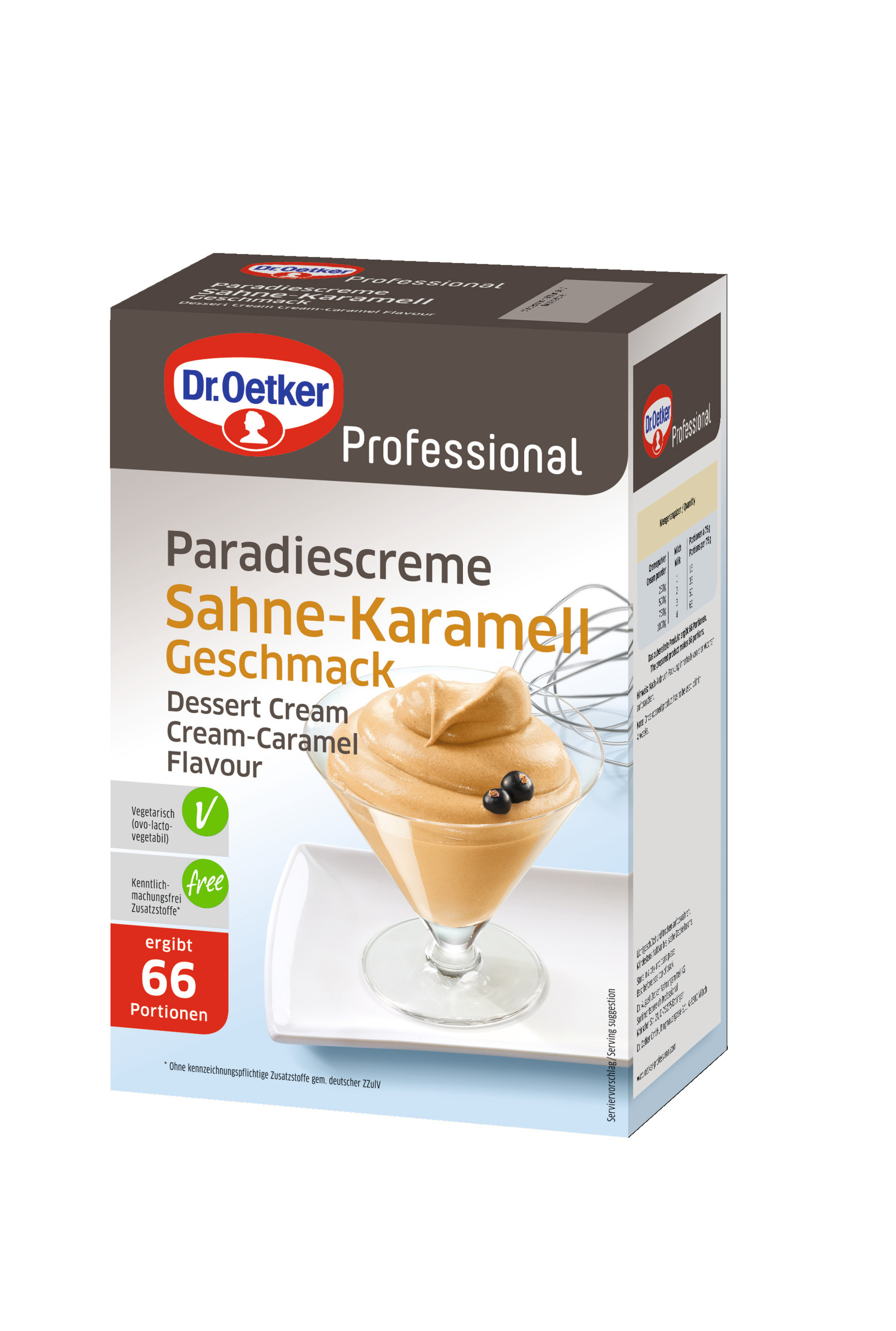 Paradiescreme Sahne-Karamell-Geschmack, 1000 g