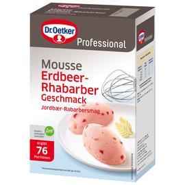 Dr. Oetker Mousse Erdbeer-Rhabarber-Geschmack, 1000 g 