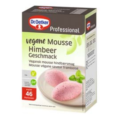 Vegane Mousse Himbeer-Geschmack, 900 g